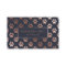 Rose Gold And Navy Paw Print Pattern | Pet Groomer
