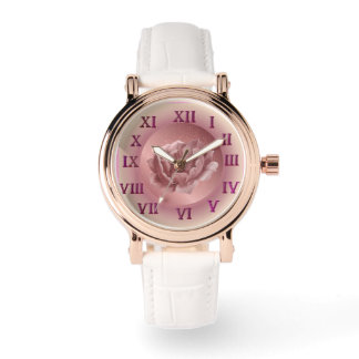 Rose Gold and Pink Watch