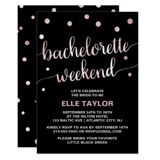 Bachelorette Weekend Invitations 10