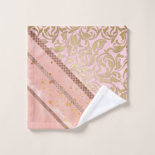 Rose Gold Bath Towel Set Zazzle