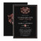 Rose Gold & Black Masquerade Sweet 16 Typography