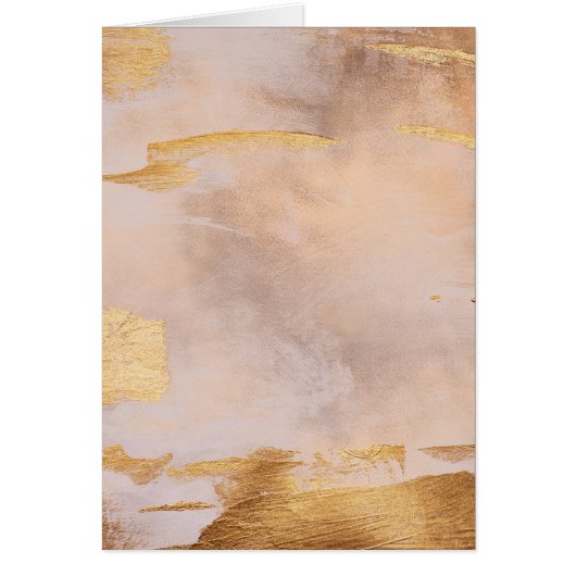 Rose Gold Blush and Gold Texture (Front)