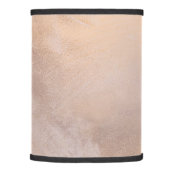 Rose Gold Blush and Gold Texture Lamp Shade (Right)