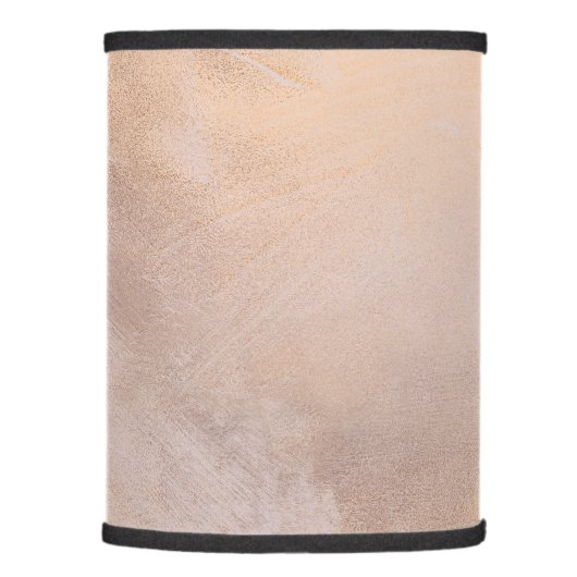 Rose Gold Blush and Gold Texture Lamp Shade (Right)