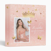 Elegant VIntage Floral Cottage Rose Binder