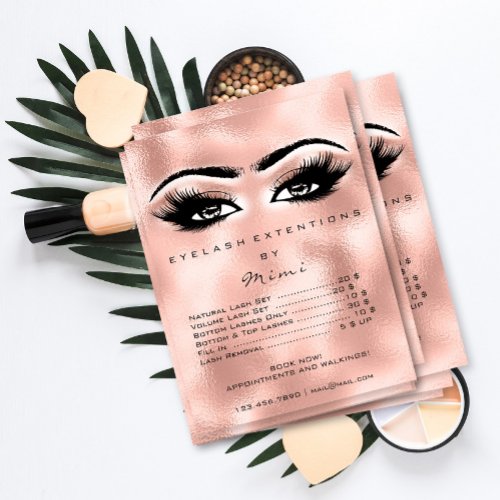 Rose Gold Blush Makeup Eyes Lashes Prices Blush Poster