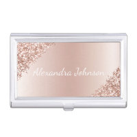 Rose Gold Blush Pink Foil Modern Glitter