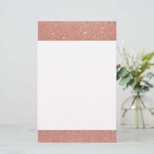 Rose Gold -Blush Pink Glitter and Sparkle (Standing Front)