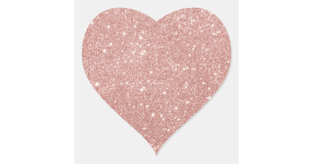 Yellow Gold Glitter Heart On Purple Pink Texture Shimmer Love