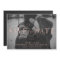 Rose Gold Calligraphy Photo Save the Date