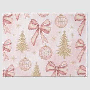 Rose Gold Christmas Tissue Paper