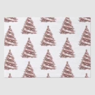 Rose Gold Christmas Tree Tissue Paper