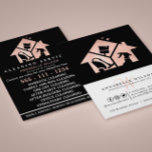 Rose Gold Cleaning Services  Flyer<br><div class="desc">Modern business flyer designed for a commercial or residential services for cleaning,  housekeeper,  maid service,  or janitorial supplies. Design featuring of rose gold house and cleaning equipment inside,  name and text line on the front. Customize the back with your full contact details and social media details.</div>