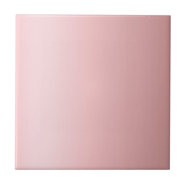 Rose Gold Custom Image Template Elegant Rosegold Ceramic Tile (Front)