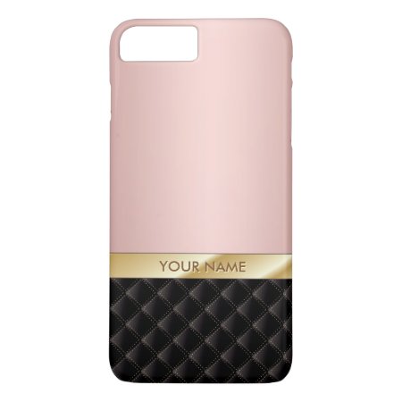 Rose Gold Custom Name Luxury Iphone 8 Plus/7 Plus Case