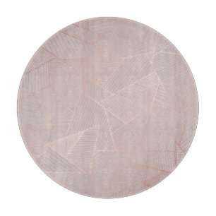 Rose gold decorative background, elegant. cutting board