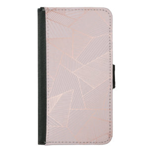 Rose gold decorative background, elegant. samsung galaxy s5 wallet case