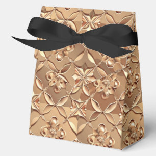 Rose Gold Decorative Favor Boxes