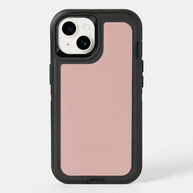 Rose Gold Defender Otterbox iPhone Case (Back)