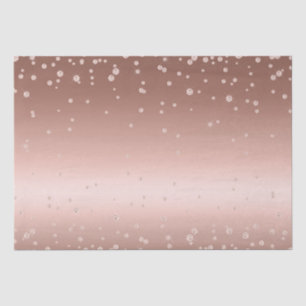 Rose Gold Diamonds Tissue Paper