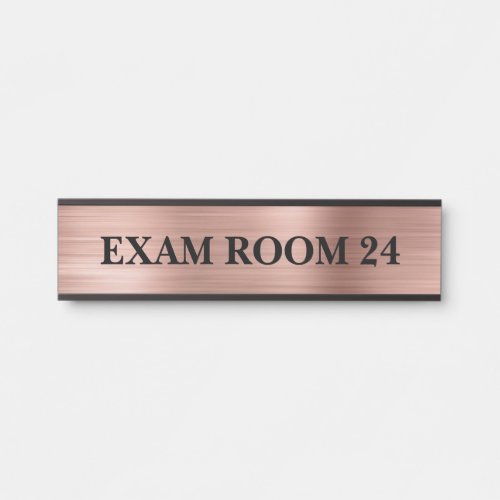 Rose Gold Doctor Doctors Sign Signs Exam Room
