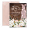 Rose Gold Dress Blush White Rustic Bridal Shower