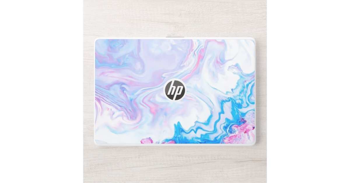 Rose Gold Dripping Glitter Personalized HP Laptop HP Laptop Skin Zazzle