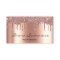 Rose Gold Drips Metal Elegant Customize Glitter