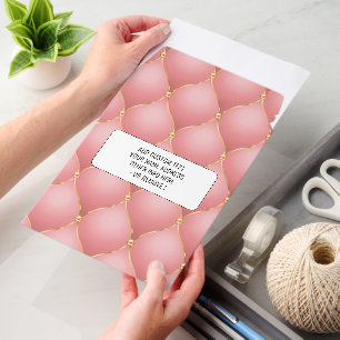 Rose Gold Envelope Mailers Personalized