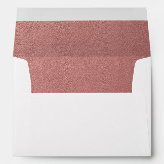 Rose Gold Envelope Rose Gold Shimmer