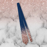 Rose Gold Fading Waterfall Ombre Glitter look Neck Neck Tie<br><div class="desc">This design may be personalized by choosing the Edit Design option. You may also transfer onto other items. This design does not contain actual glitter. Contact me at colorflowcreations@gmail.com or use the chat option at the top of the page if you wish to have this design on another product or...</div>