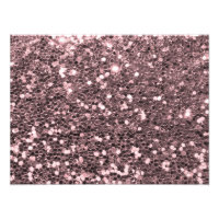 Rose Gold Faux Glitter Sparkles