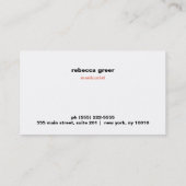 Rose Gold Faux Sequins Manicurist Nail Salon Business Card (Back)