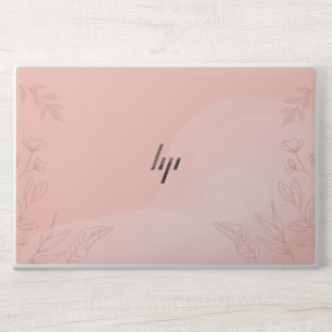Rose Gold Floral Art,HP EliteBook 850 G5/G6 HP Laptop Skin