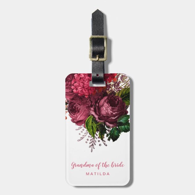 it luggage rose gold floral