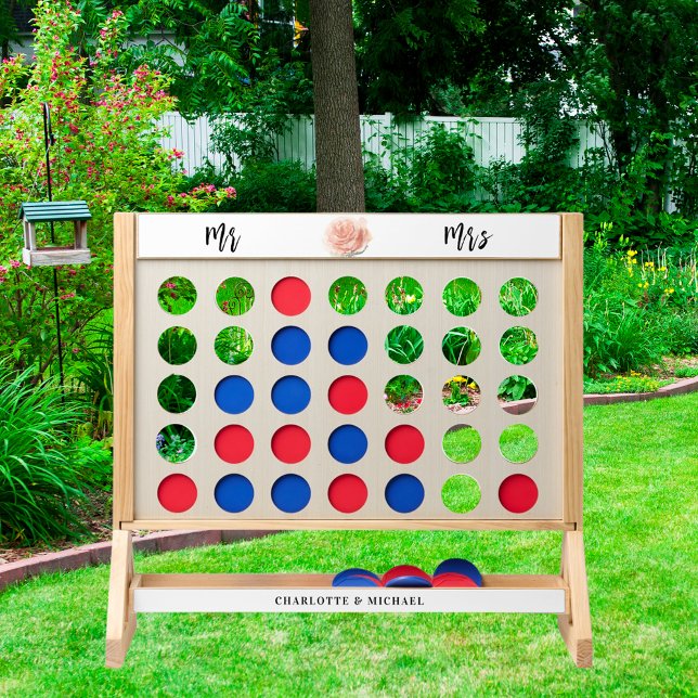 Rose gold floral mr mrs wedding fast four (Creator Uploaded)