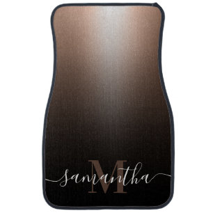 Rose Gold Foil Car Floor Mat