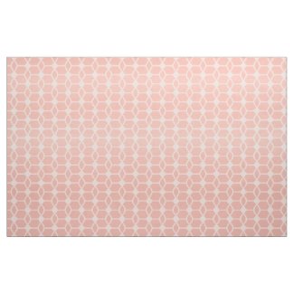 Rose Gold Geometric Fabric