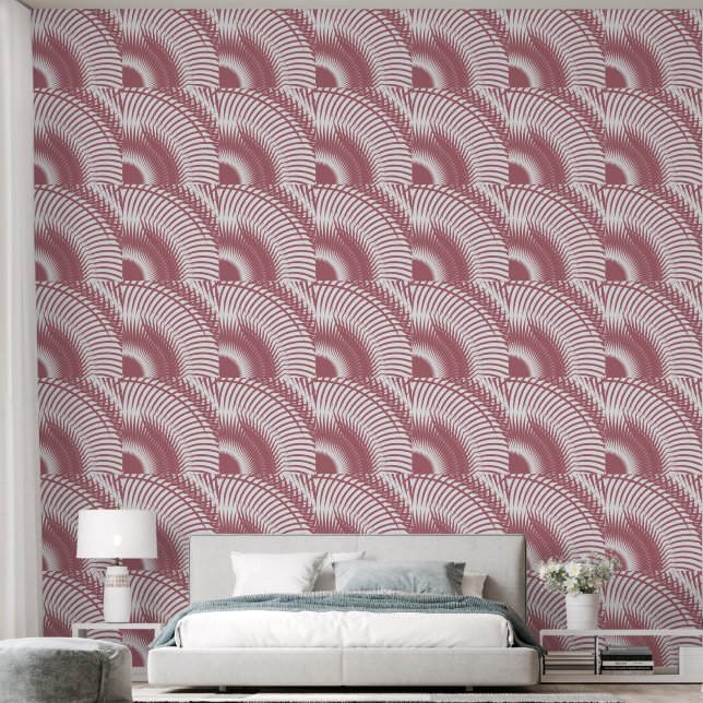 Rose Gold Geometric Gold Abstract Wallpaper Wallpaper (Bedroom)
