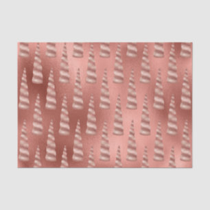 Rose Gold Glam Unicorn Birthday Tissue Paper
