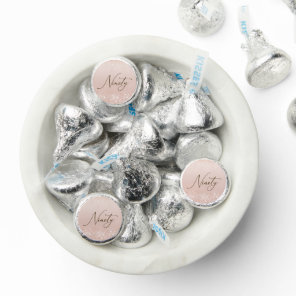 Rose Gold Glitter 90th Birthday Party Hershey®'s Kisses®