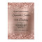 Rose Gold Glitter and Shiny Foil 40th Birthday