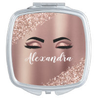 Rose Gold Glitter and Sparkle Beauty