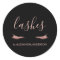 Rose Gold Glitter and Sparkle Eyelash Extension