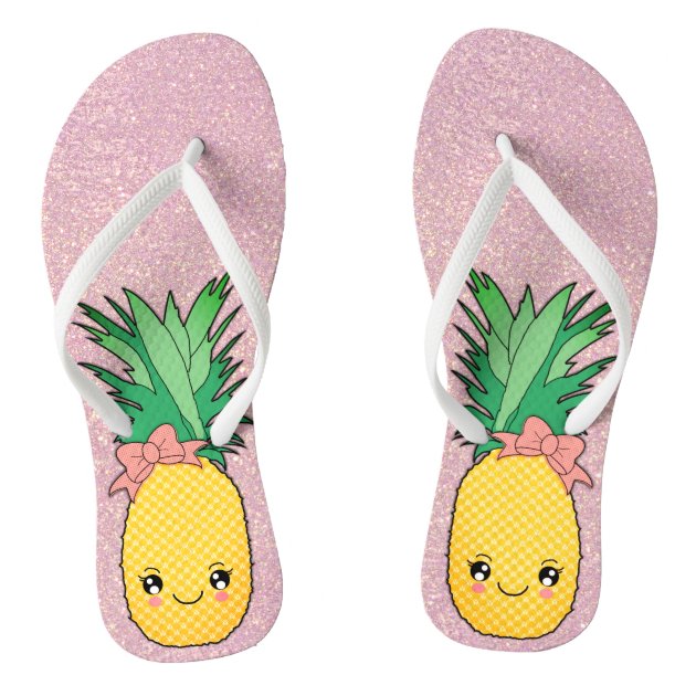 fruit flip flops