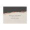 Rose gold glitter black cream modern square