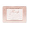 Rose gold glitter blush pink ombre RSVP wedding