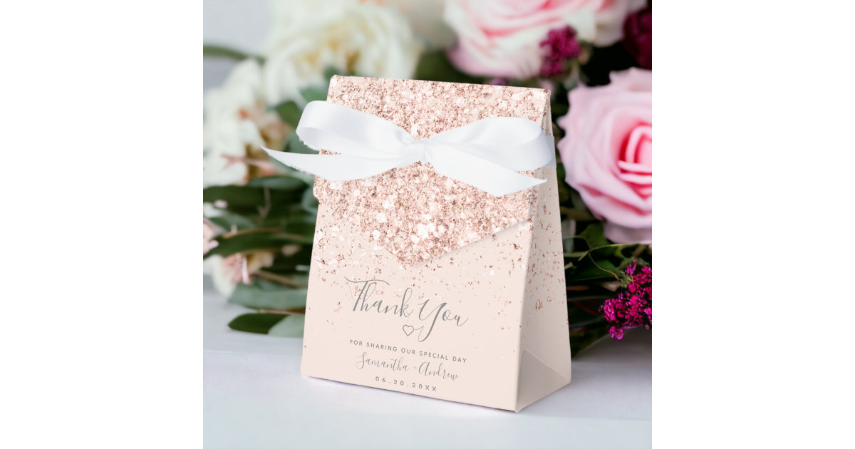 Wedding Card Box Pink Blush and Gold Wedding Personalized 