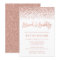 Rose Gold Glitter Brunch and Bubbly Bridal Shower