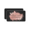 Rose Gold Glitter Brush Stroke Black Geometric